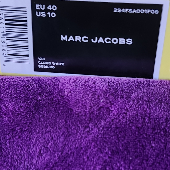 NEW Marc Jacobs Cream Slide Sandals SIZE W10 - Picture 11 of 12